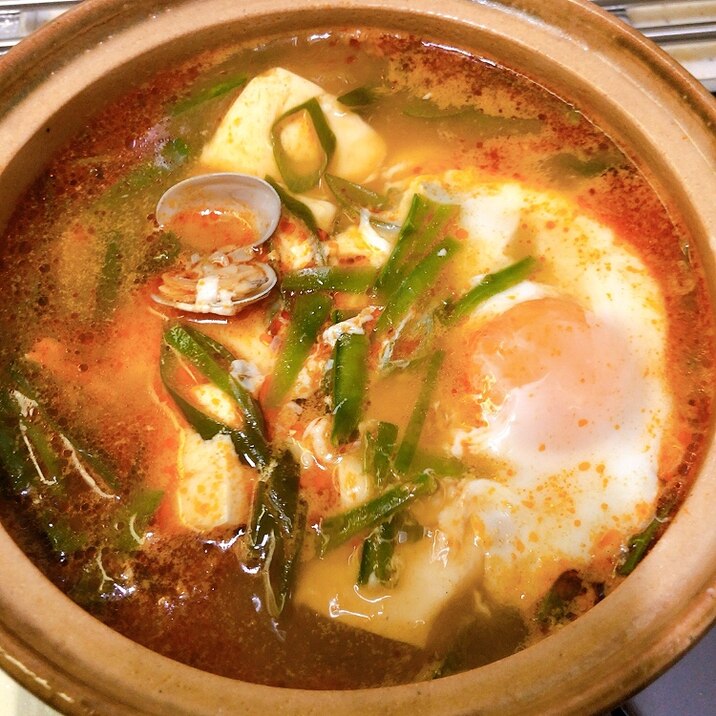 アサリの豆腐チゲ スンドゥブ 韓国料理 レシピ 作り方 By M H 楽天レシピ アサリの豆腐チゲ スンドゥブ 韓国料理 レシピ 作り方 By M H 楽天レシピ